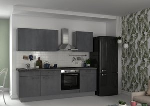 [Translate to English:] cuisine, noire, vita, béton